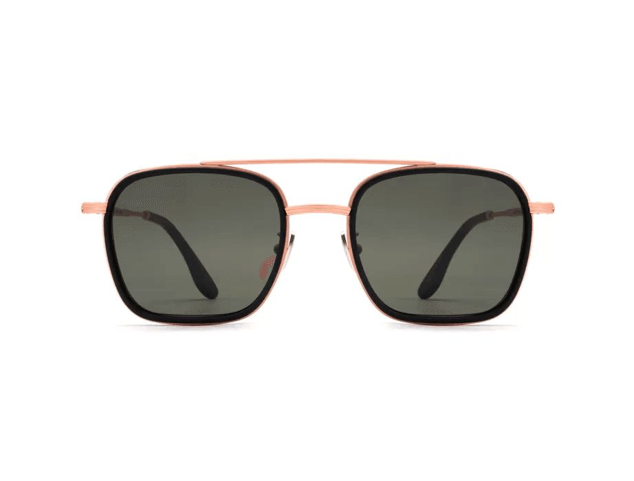 Okulary L.G.R. Tribe czerń i miedź